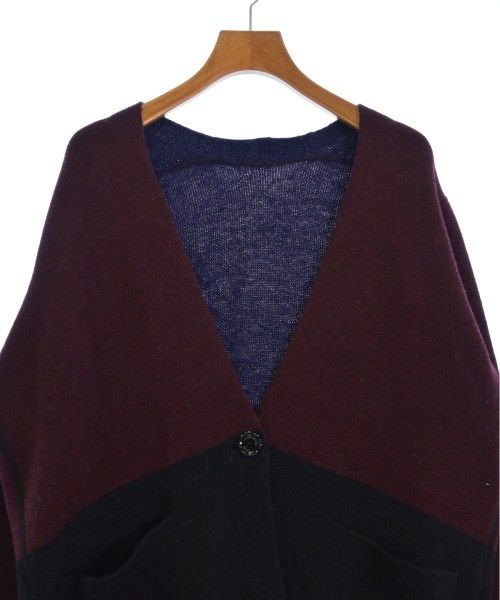 トップス SONIA RYKIEL Collection カーディガン F エンジx黒 【古着】