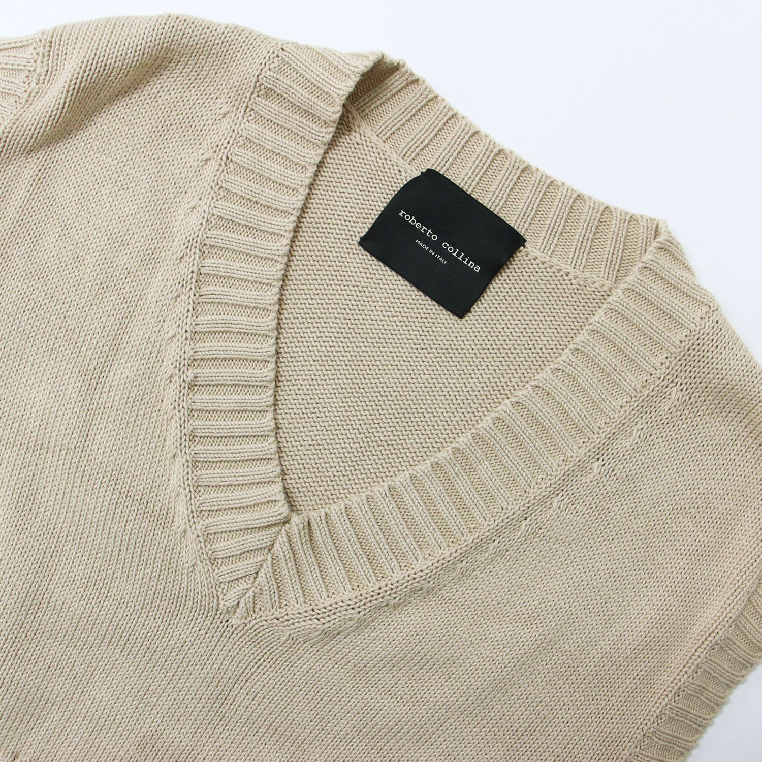 ROBERTO COLLINA ロベルトコリーナ ベスト ベージュ サイズ:S Plage