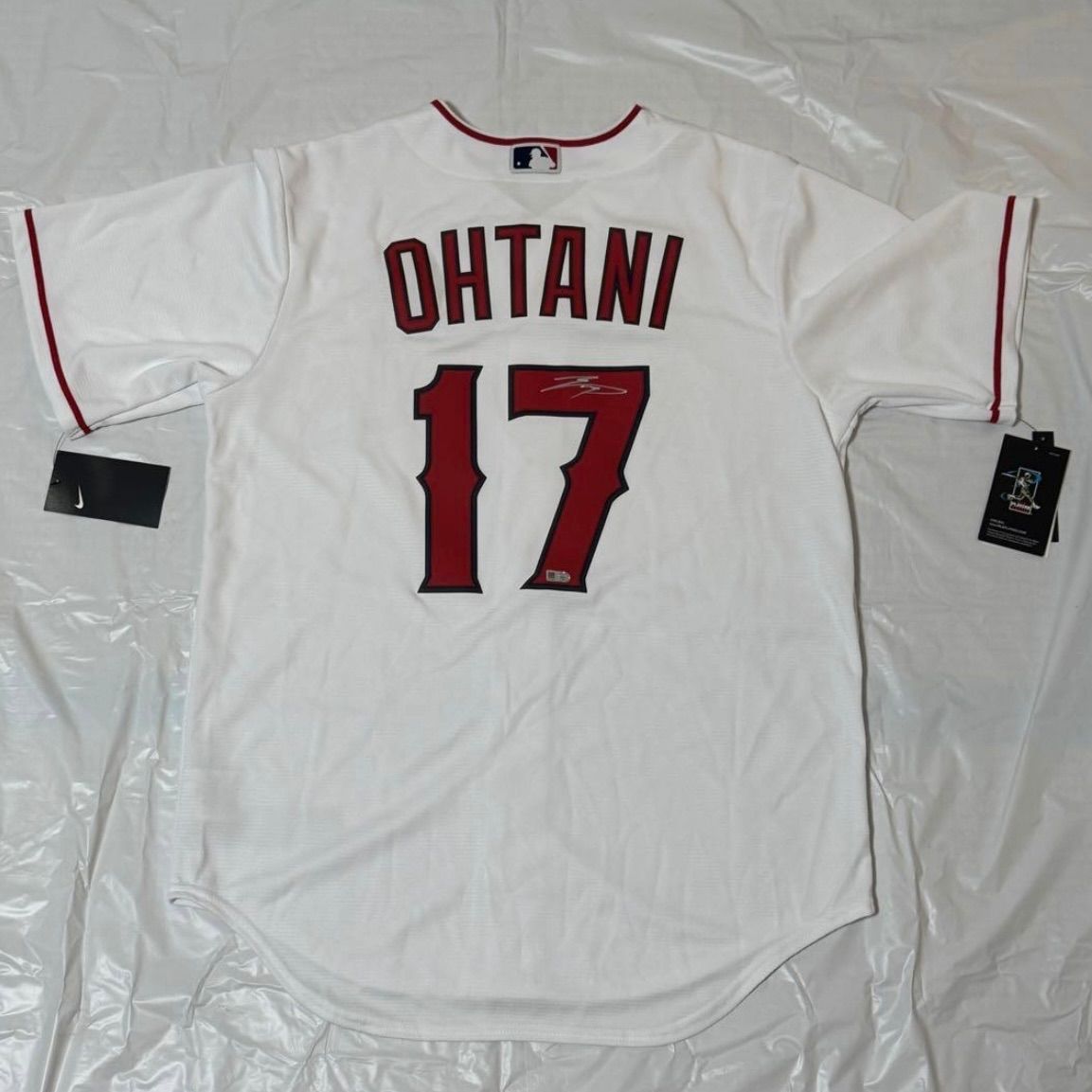 大谷翔平 直筆サイン レプリカ ユニフォーム MLB ホログラム NIKE 大谷翔平 直筆サイン ユニフォーム NIKE製 MLB ホログラム MLB 大谷