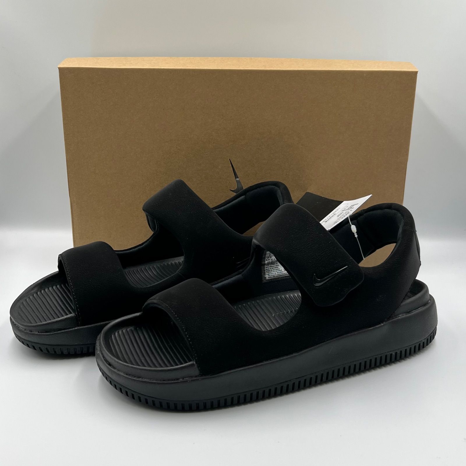 美品　NIKE CALM ナイキ カーム サンダル 28cm　FJ6044　黒 NIKE CALM SANDAL ナイキ カーム サンダル FJ6044 001 : リ