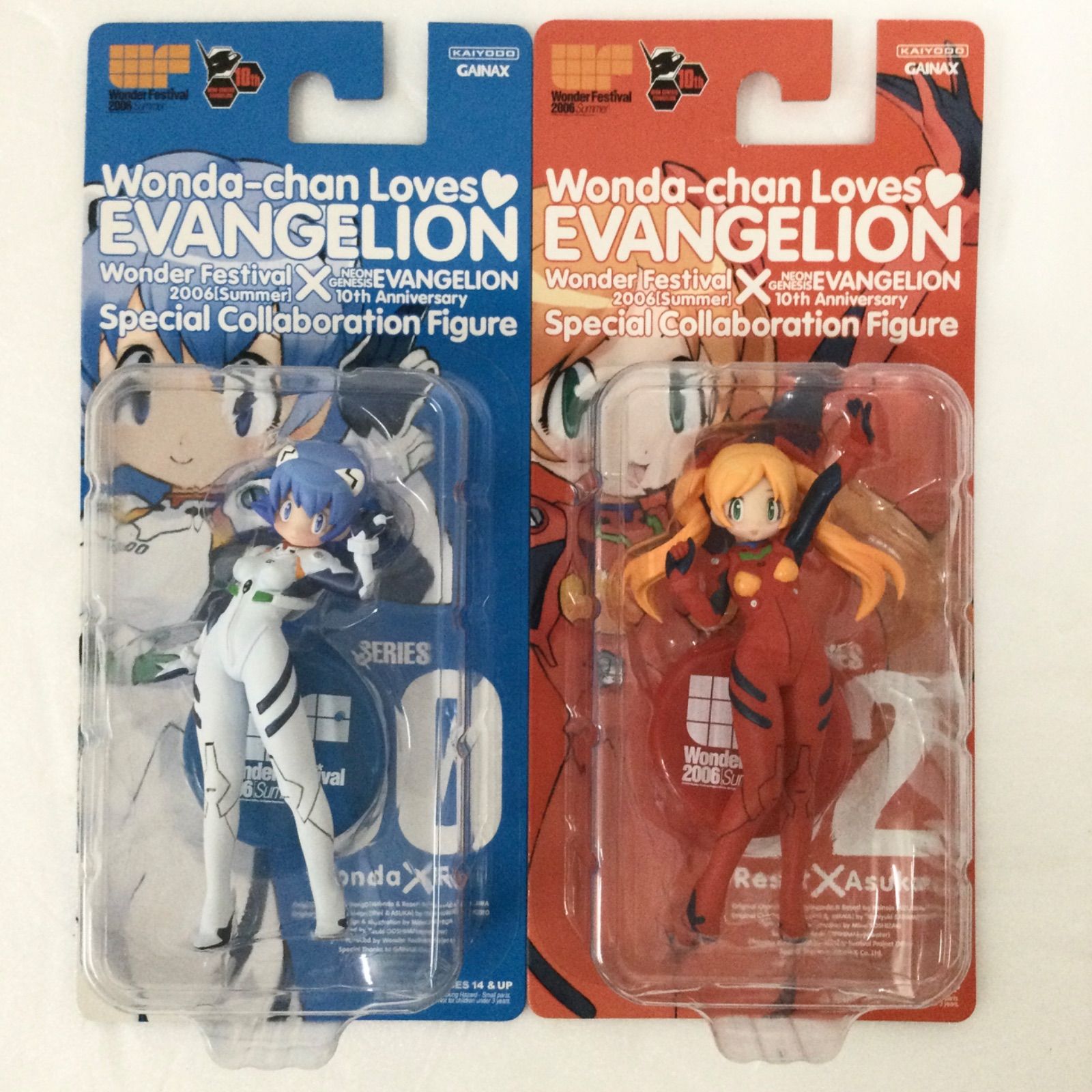 最も優遇の WF ワンダちゃん アスカ 綾波レイ エヴァンゲリオン Loves その他