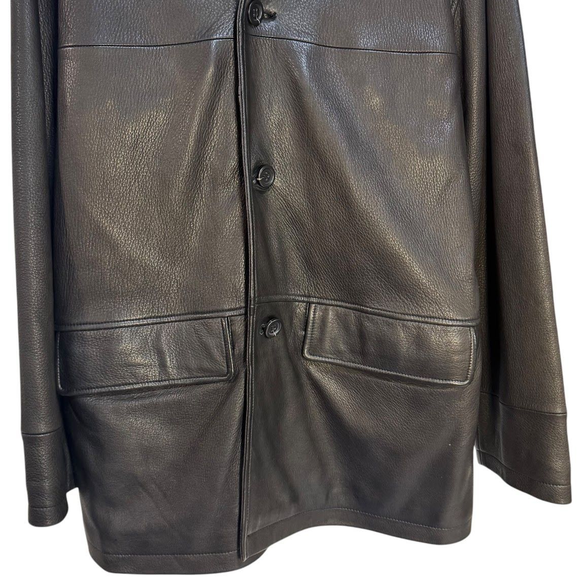 ロベルトマッシーニ ROBERTO MASSINI コート サイズ11 M ベージュ レディース ムートン/フォックスファー/冬物 ROBERTO MASSINI ロベルトマッシーニ ムートン レザー コート M