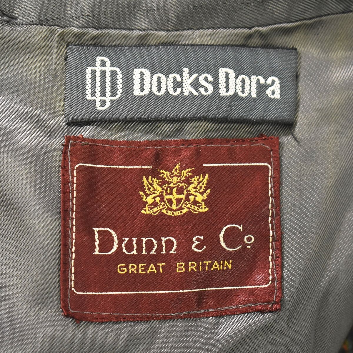 希少】 英国製 70sヴィンテージ Dunn&Co. Harris Tweed ハリスツイード 
