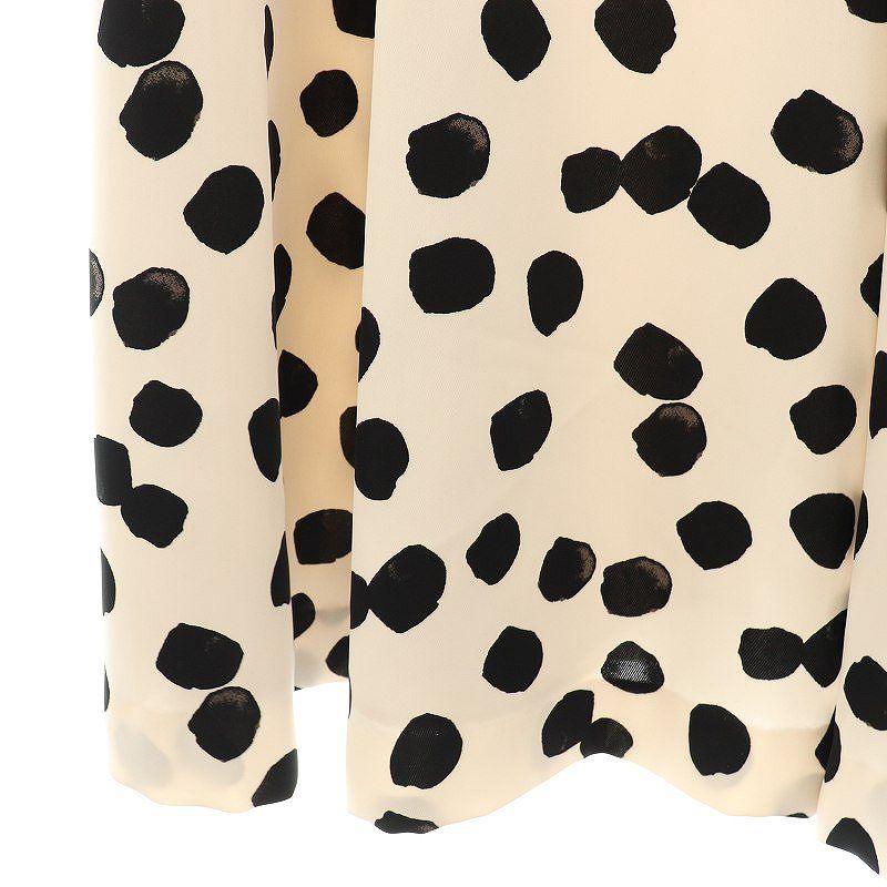 トゥービーシック TO BE CHIC サテン ドット レース ワンピース