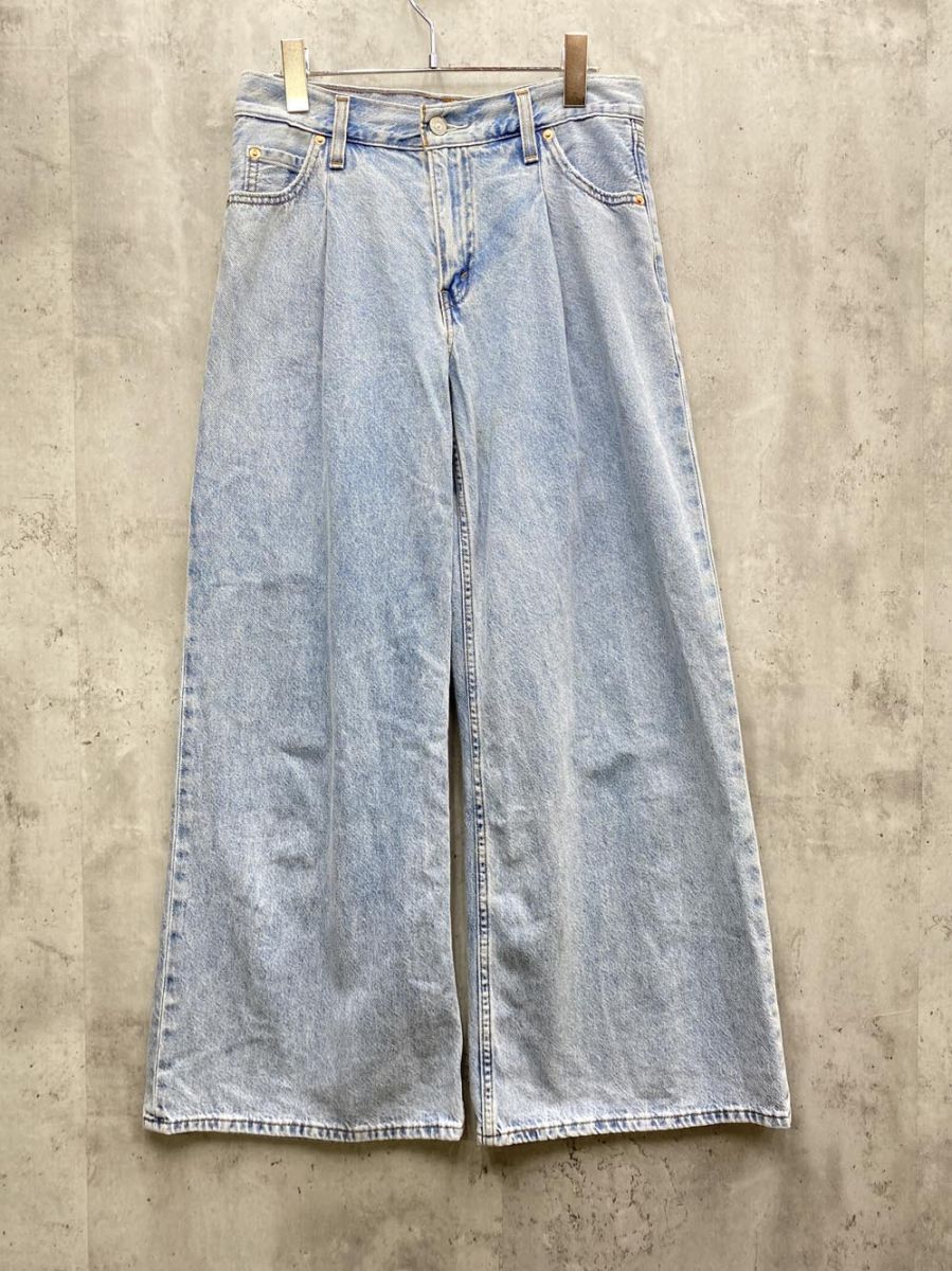 LEVIS PREMIUM リーバイス 中国製 赤タブ レッドタブ デニムパンツ sizeW26|L29|ブルー レディース