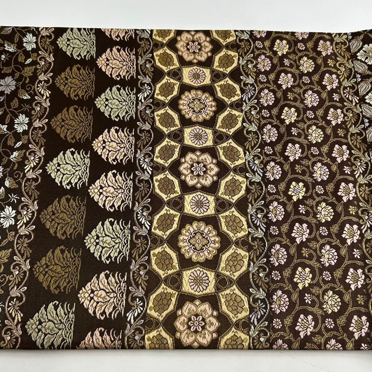 袋帯 花唐草模様 錦織 袋帯 花唐草模様 錦織