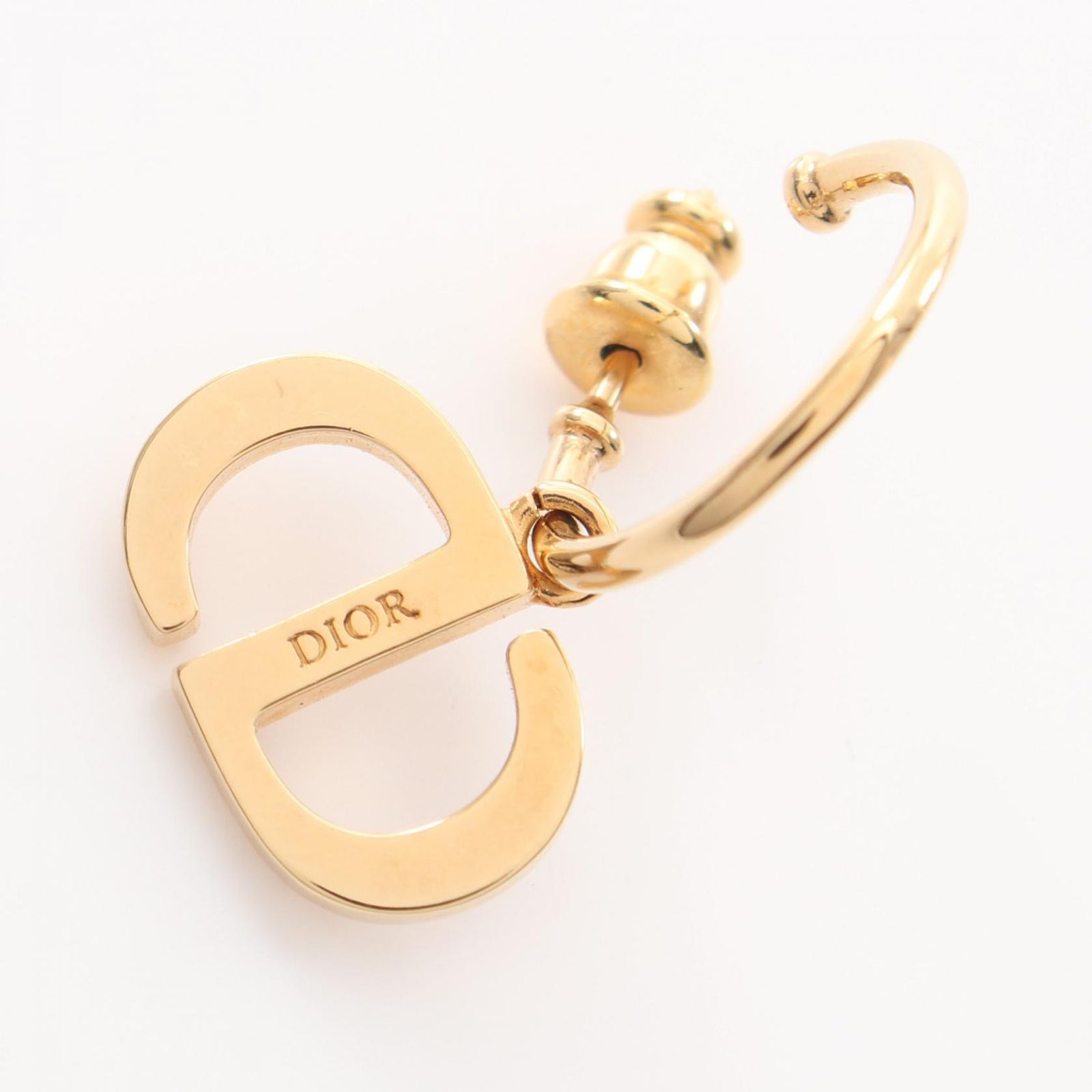 ディオール Dior ピアス CDロゴ ゴールド GP（ゴールドメッキ