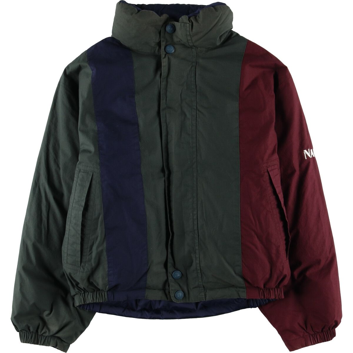 古着 90~00年代 ノーティカ NAUTICA リバーシブル ダウンジャケット メンズL相当 ヴィンテージ/eaa498567