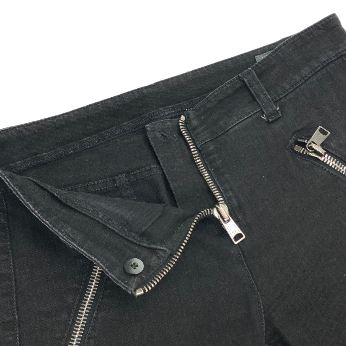 ALEXANDER MCQUEEN アレキサンダーマックイーン ジップデザイン パンツ  