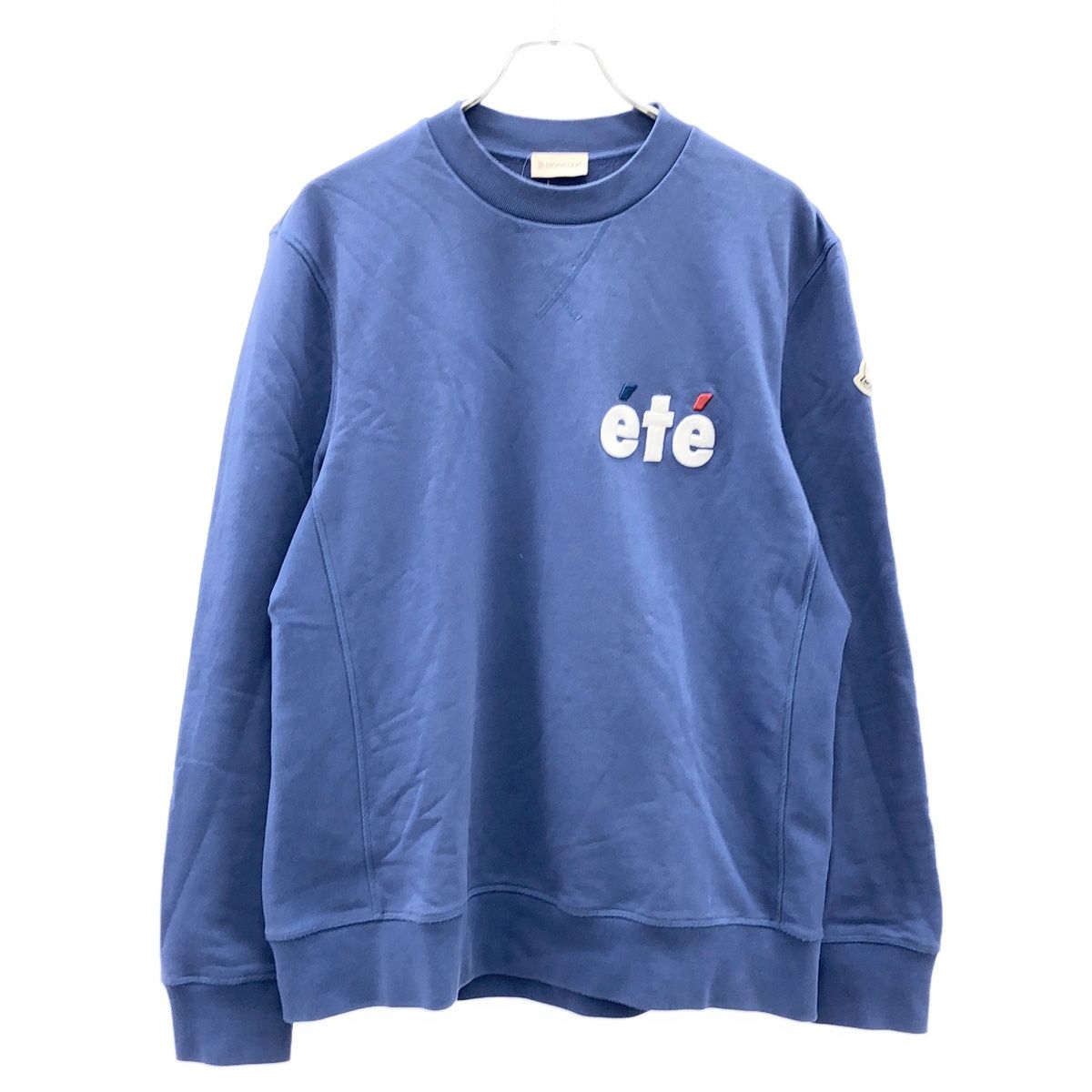 MONCLER モンクレール MAGLIA GIROCOLLO ete刺繍スウェットトレーナー 