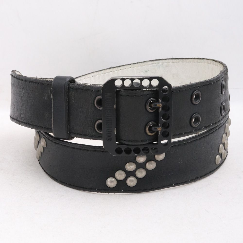 NEIGHBORHOOD レザースタッズベルト - メルカリ
