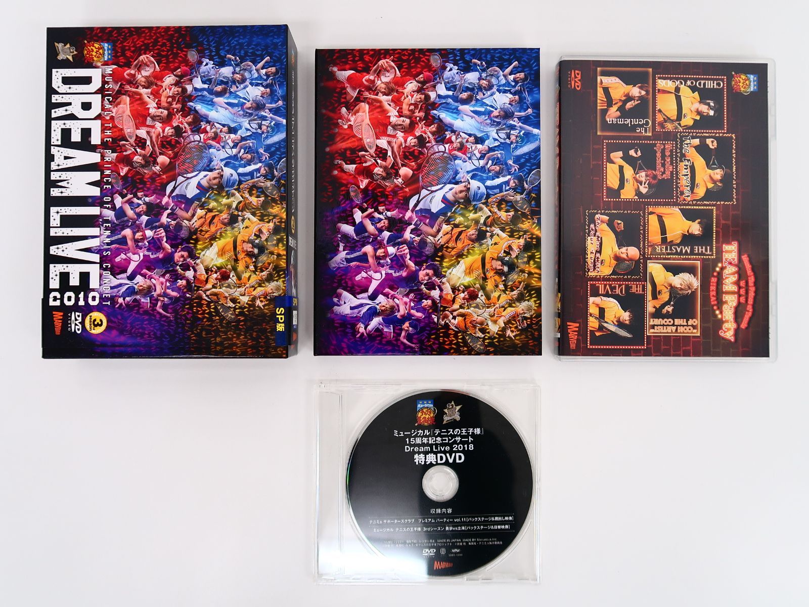 DREAM LIVE 2018 SP版 DVD Amazon.co.jp: ミュージカル テニスの王子様 コンサート