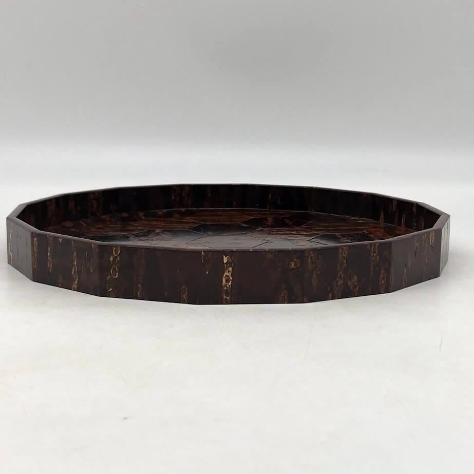 皮革工芸 お盆 トレー 未使用品