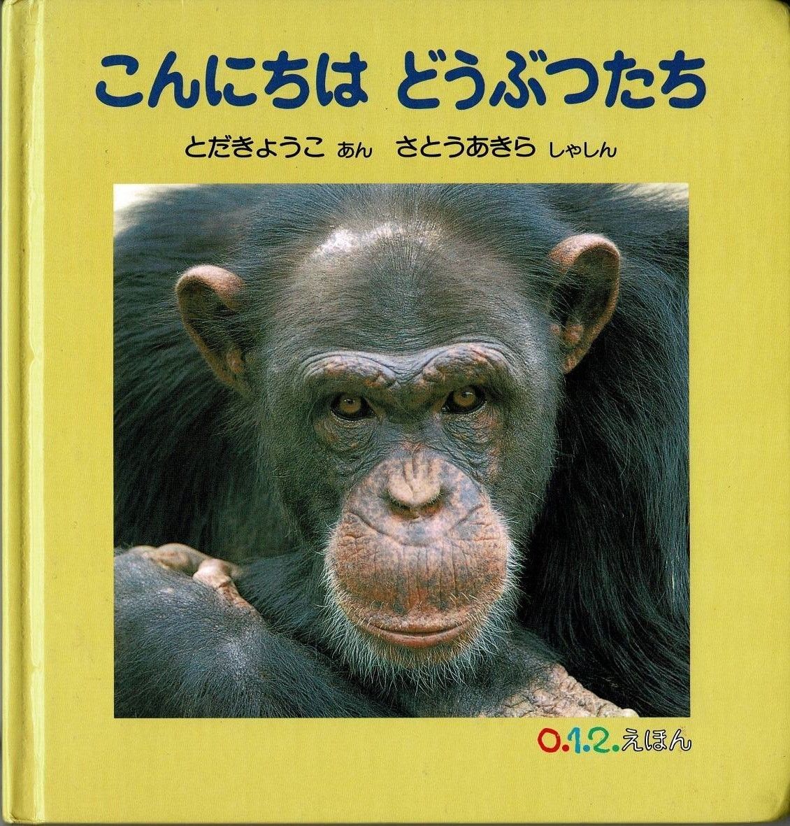 絵本「こんにちは どうぶつたち」（0.1.2.えほん）福音館書店 ※難あり