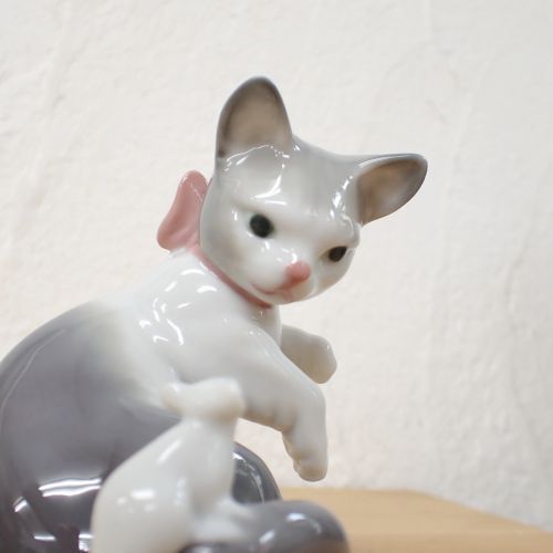リヤドロ LLADRO 驚いた仔猫ちゃん 5236 フィギュリン 置物 ネコ