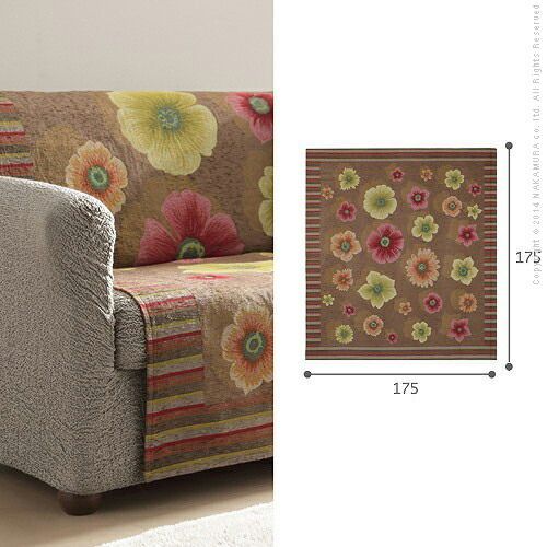 イタリア製 バンド付きソファカバー フィオーレ 3人掛ワイド ソファカバー 3人掛け 肘なし NEXPOTALLINN_EU