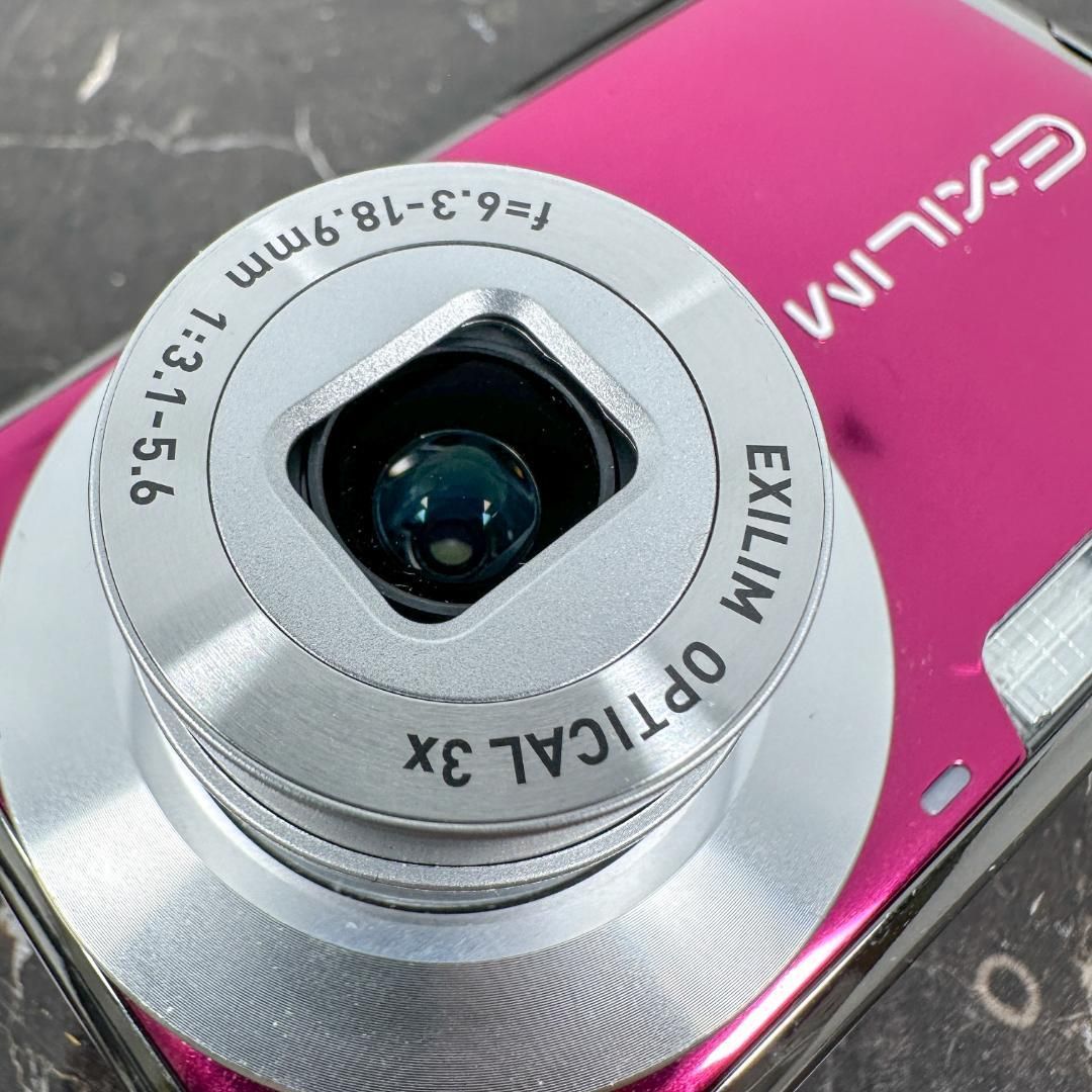 CASIO エクシリム EX-Z1 バッテリー パープル 紫 コンデジ 動作品