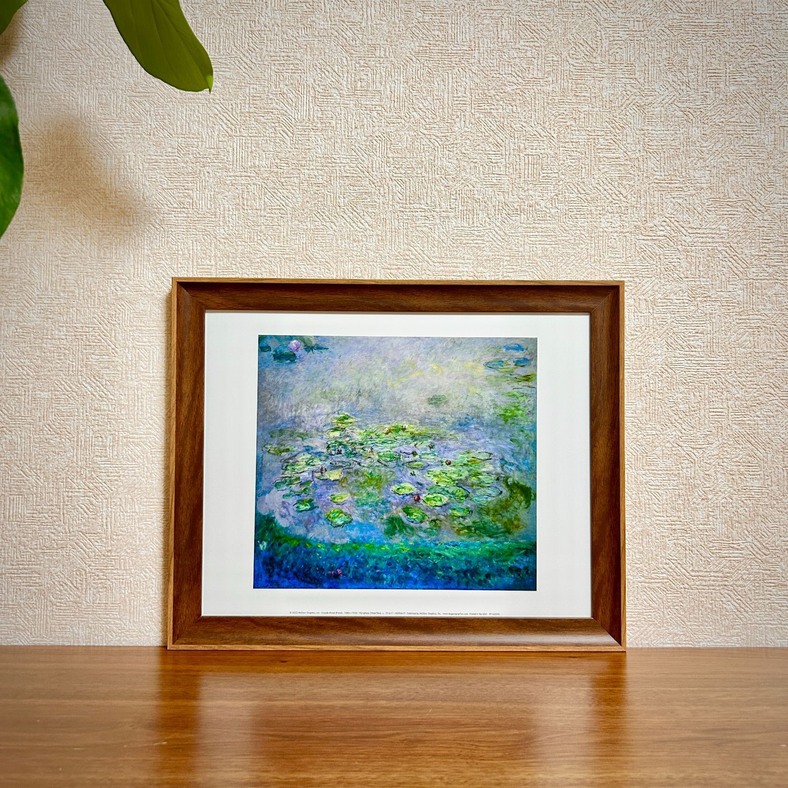 クロード・モネ、【コンタリーニ宮】、希少画集画、新品高級額・額装付 新品☆額縁付アートポスター☆クロード・モネ☆Claude Monet
