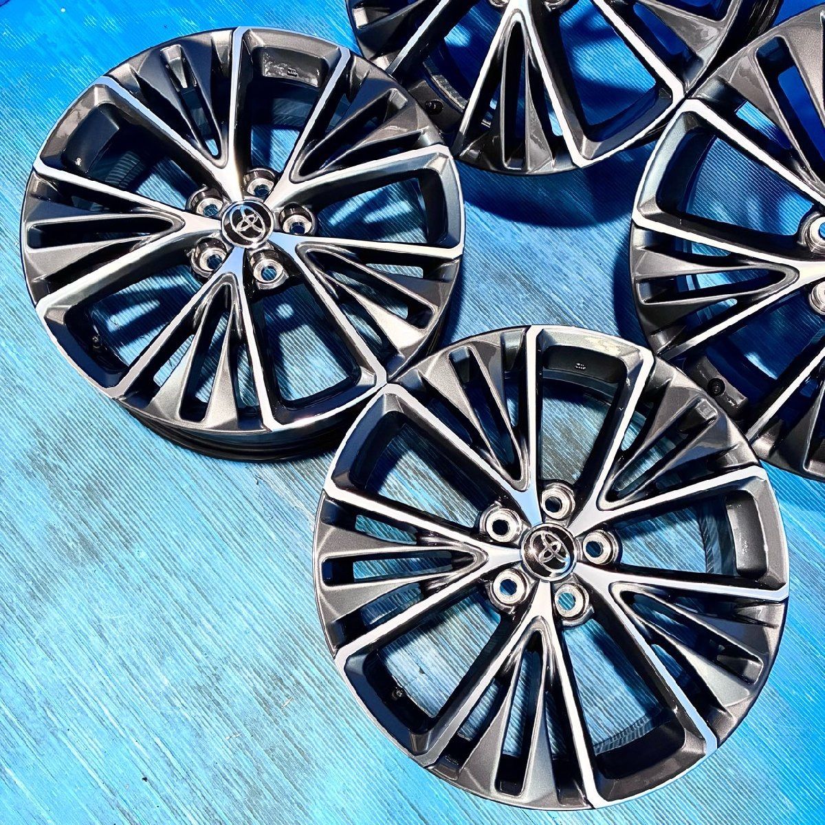 トヨタ 60プリウス 19インチ 新車外し 純正ホイール 1本 新車外し トヨタ 60系 プリウス 純正 ホイール1本 19インチ6 5J