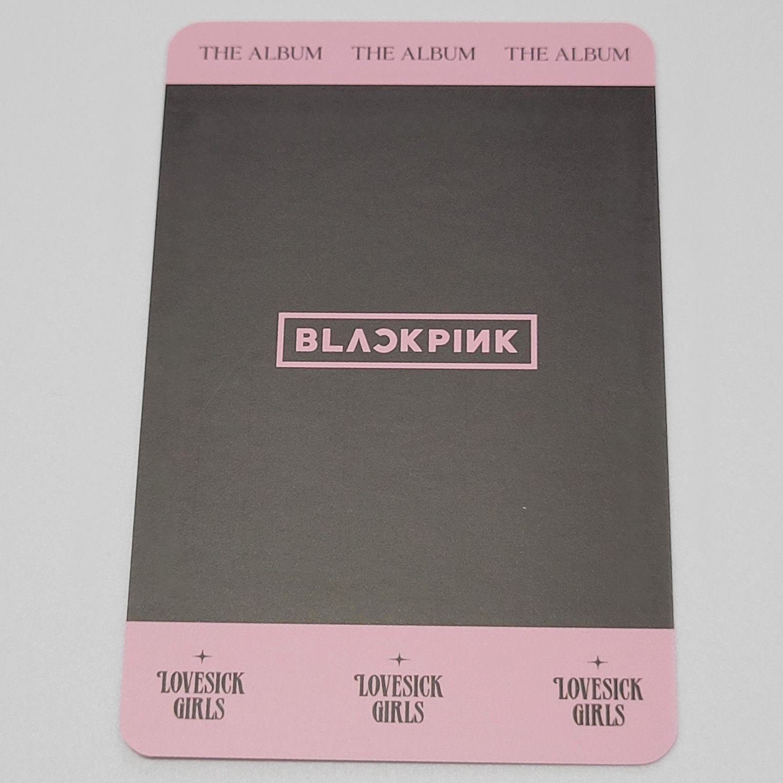 blackpink the album lovesick girls ロゼトレカ blackpink the album lovesick girls ロゼトレカ - メルカリ