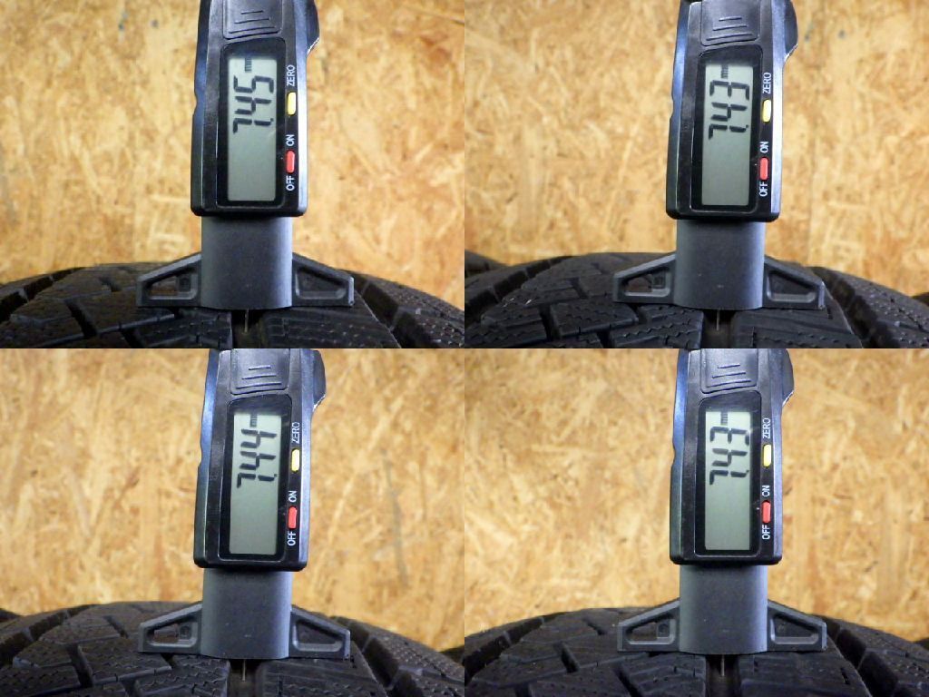 SP716 F● ◆ 製 約8部山●PIRELLI ICE ZERO ASIMMETRICO●225 65R17●4本