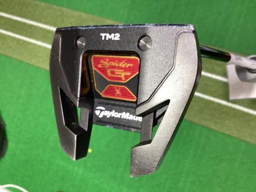 テーラーメイド Spider GT BLACK TM2 33インチ パター PT スチール フレックスその他 メンズ 男性用 右利き 右用 Dランク ゴルフクラブ