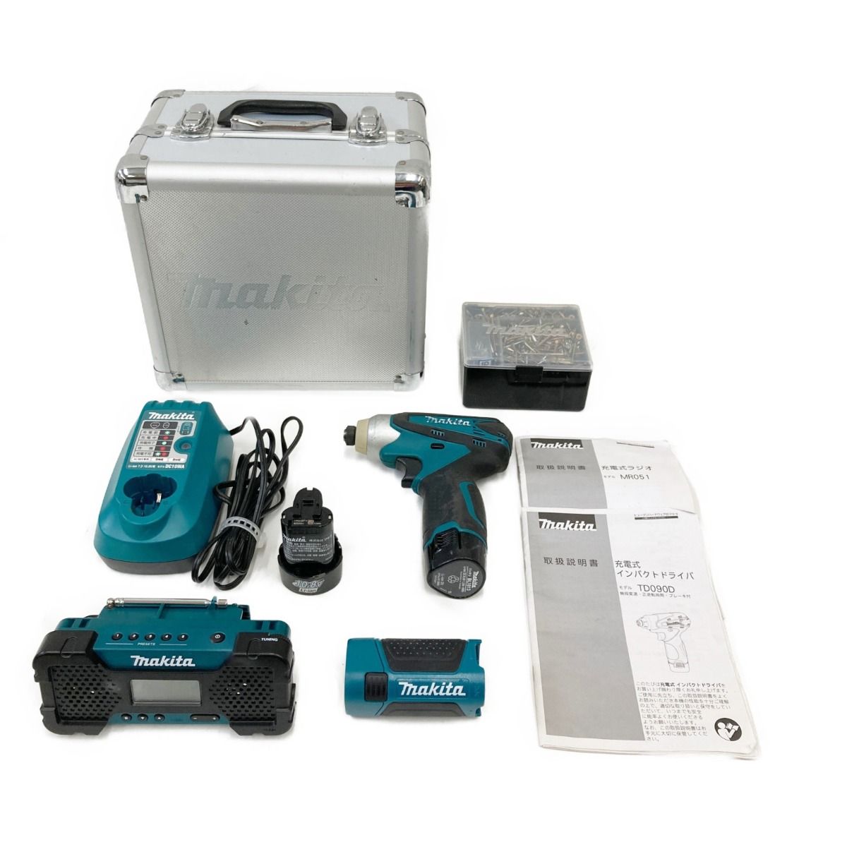 〇〇MAKITA マキタ 充電式インパクトドライバ 10.8v TD090D グリーン 