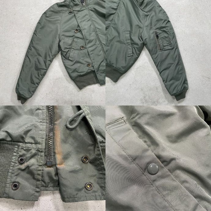 90年代 USA製 MIL-TEC N-2B フライトジャケット 民間品 メンズL相当
