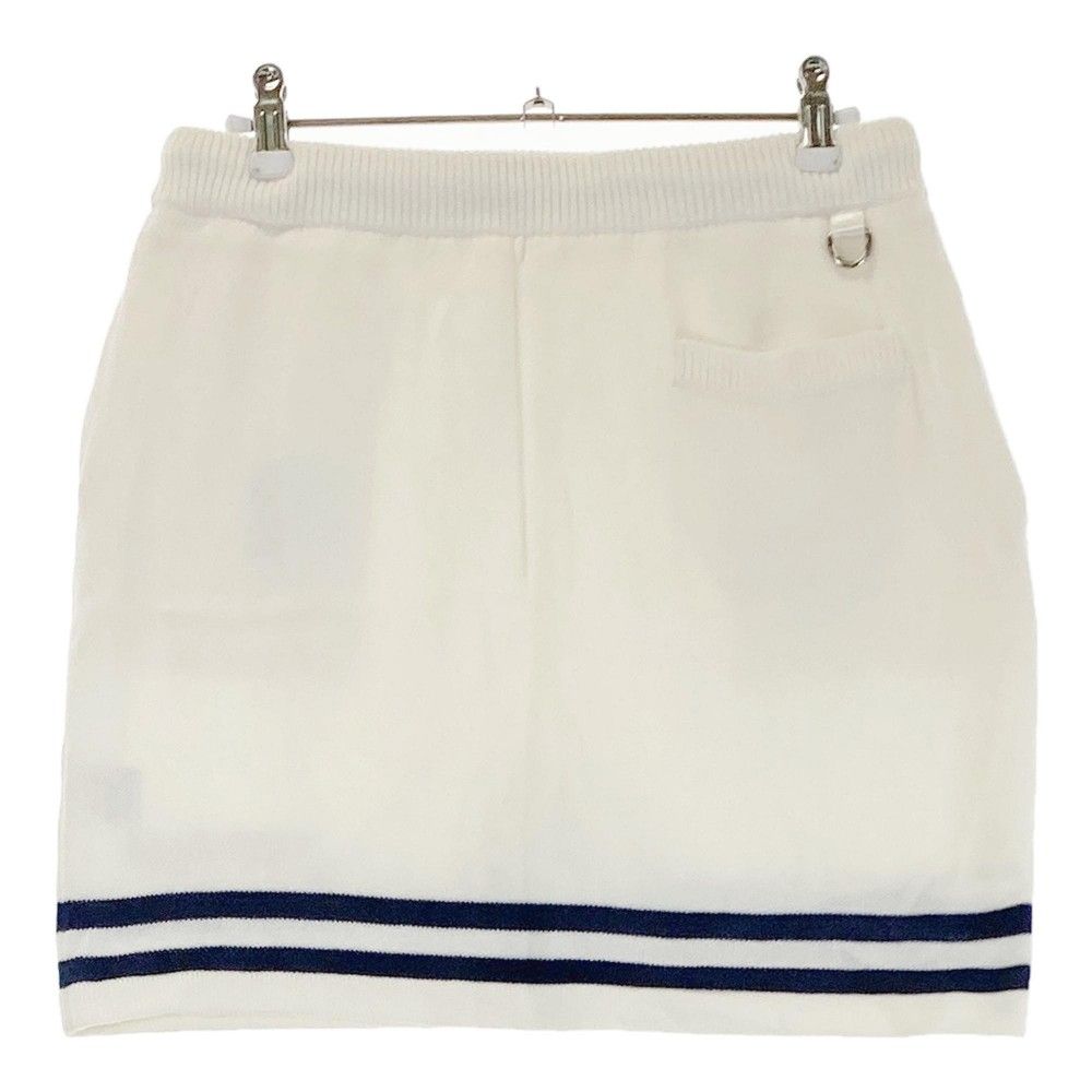 Admiral ホワイト プリーツスカート Lサイズ アドミラル(Admiral) ウェア（レディース） ]ミニマムプリーツ