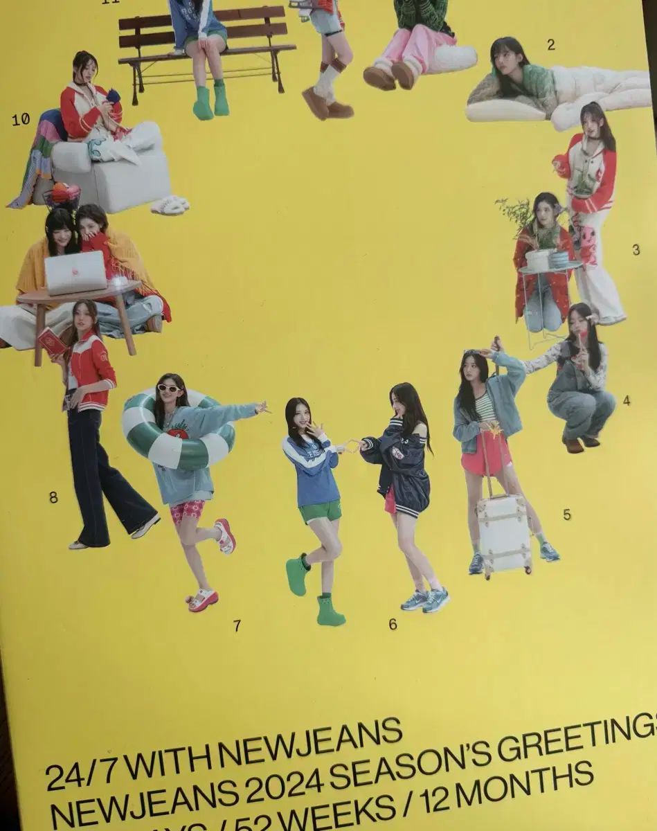WEVERSE特典選択 Newjeans 2025 Season's Greetings ニュー