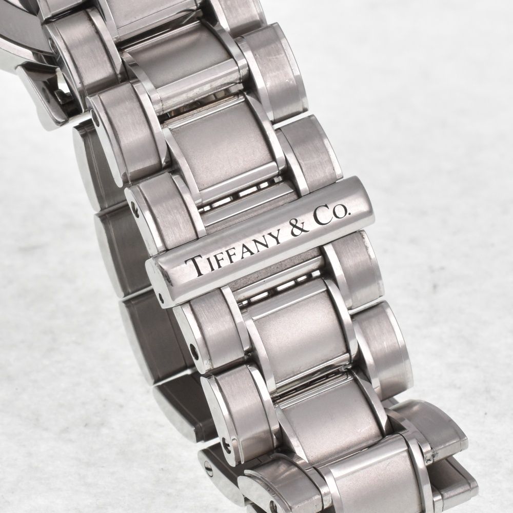 ティファニー TIFFANY&amp;Co. Z0007.32.10A91B00A アトラス クロノグラフ 9Pダイヤ クォーツ レディース 良品 保証書付き_938588 TIFFANY&Co.（ティファニー） △ TIFFANY&Co. Z0007.32.10A91B00A