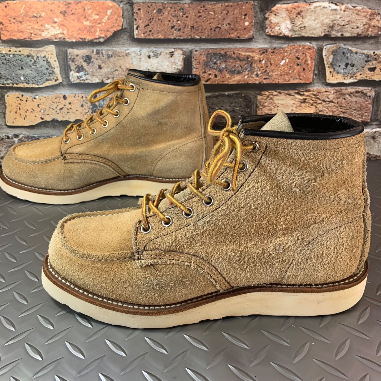☆REDWING 8173 刺繍羽タグ US7.5E JP25.5㎝ (24G16) レッドウイング