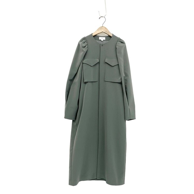 23AW HYKE ハイク SOALON COVERALL DRESS ソアロンカバーオールドレス ワンピース M-51モチーフ 1  232-16184 - メルカリ