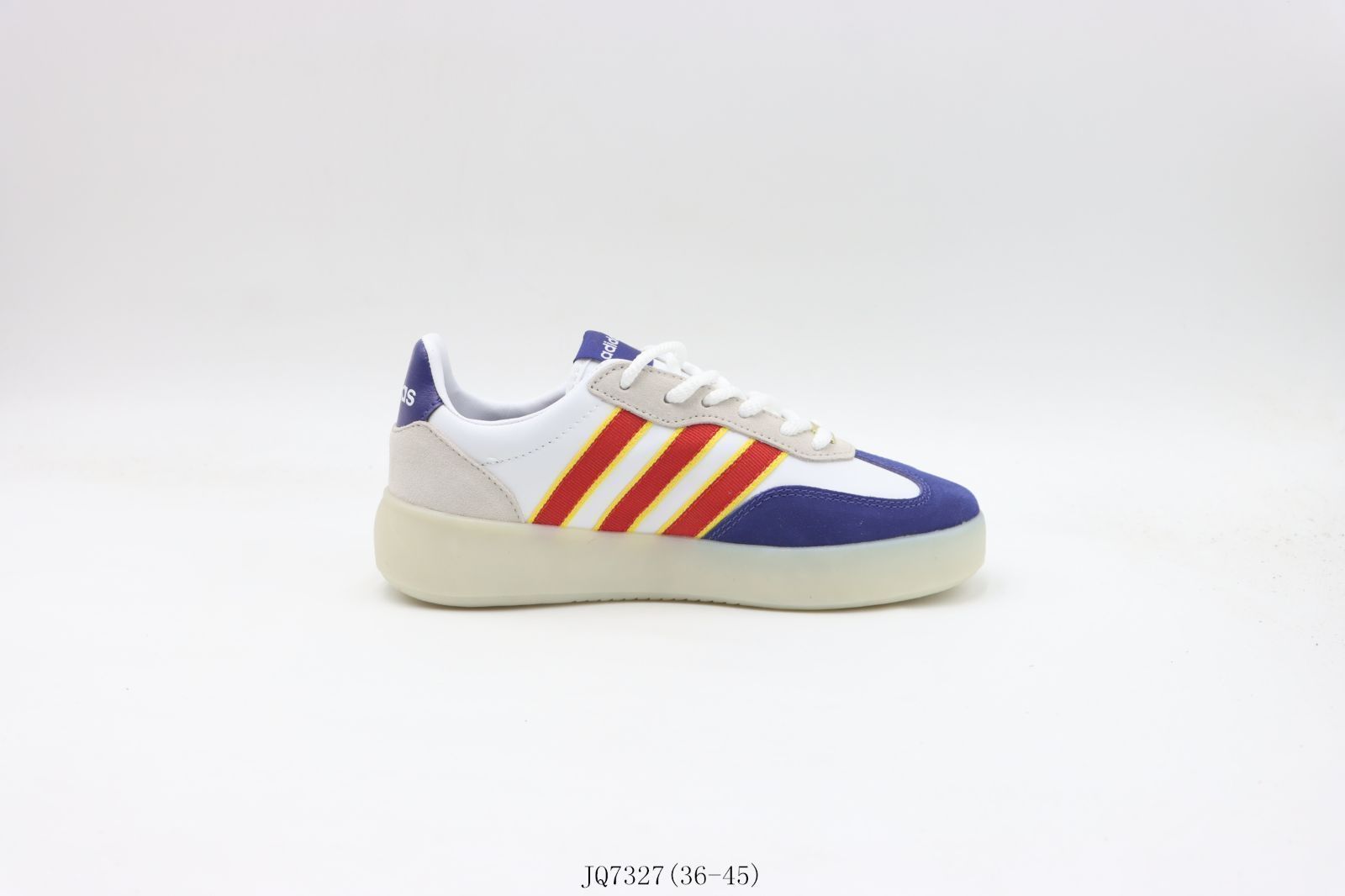 今日 Adidas アディダス ホワイトレッドブルー JQ7327-MM輸入2