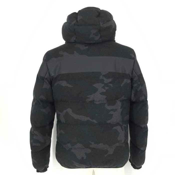モンクレール Moncler ウールダウンジャケット ERAULT エロ― カモフラ