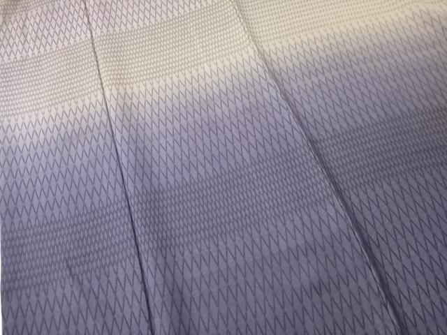 平和屋着物○訪問着 菱吉祥文 暈し染め 正絹 逸品 CAAU1785yc 平和