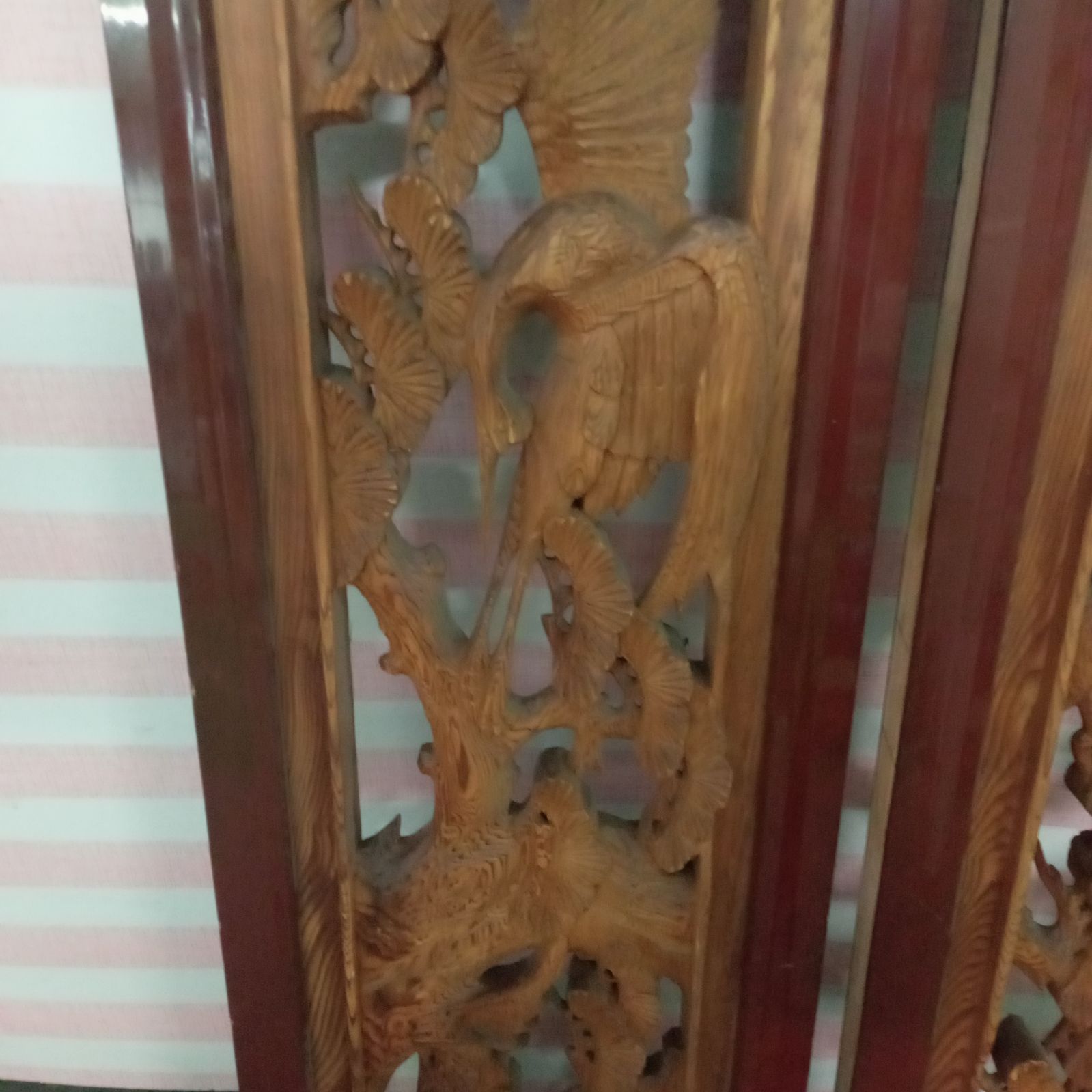 ◯ 欄間 建具 2枚セット レトロ 木製 アンティーク 昭和 - メルカリ