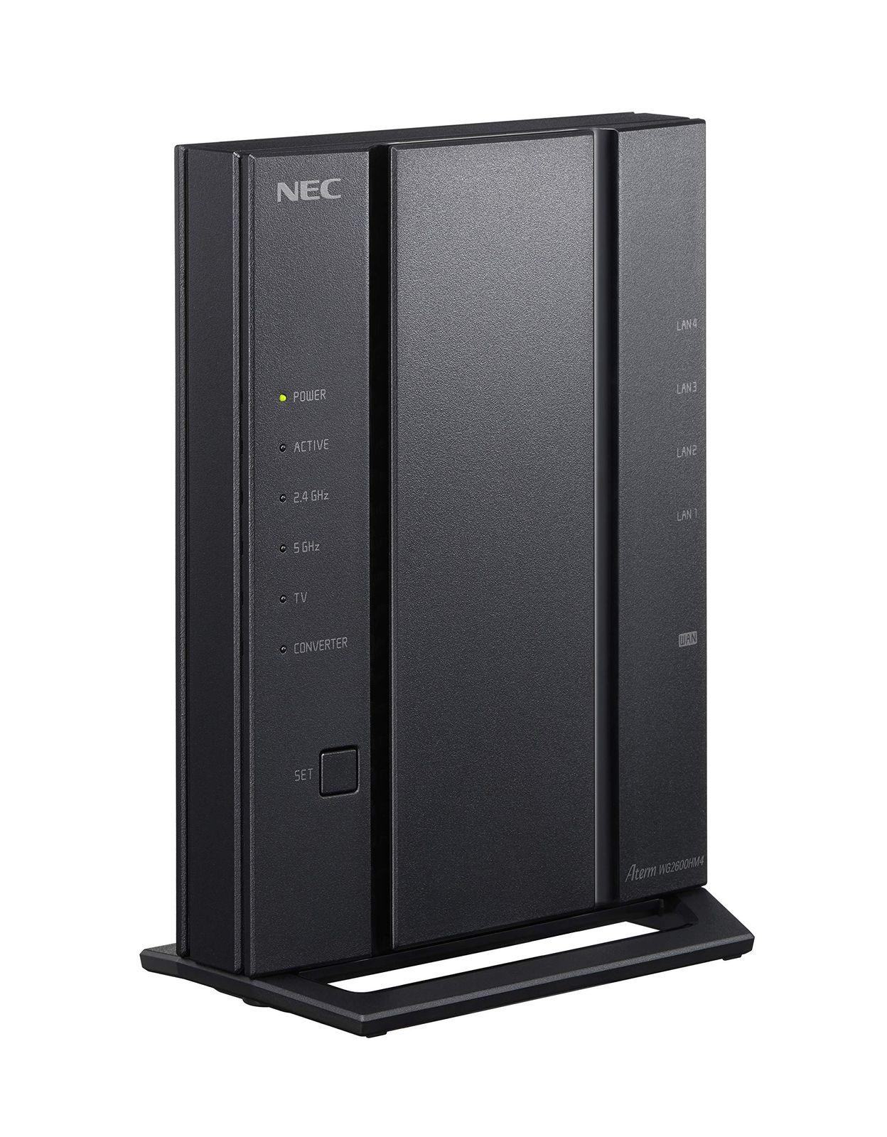 NEC 無線LAN Wi-Fiルーター WiFi5 (11ac) / Atermシリーズ 4ストリーム (5GHz帯 / 2.4GHz帯) AC2600 IPv6通信対応 PA-WG2600HM4 [1.ルーター本体のみ]