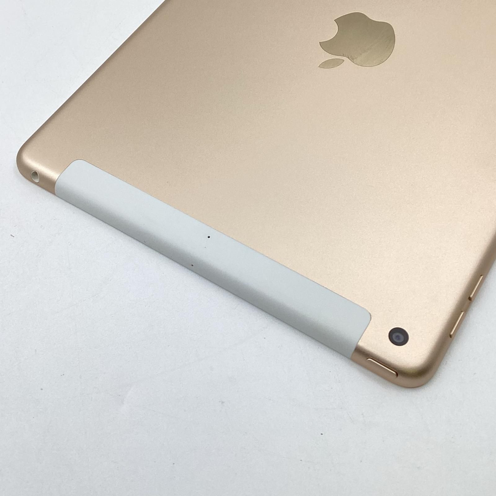 Apple iPad 第5世代 32GB ゴールド WiFi+Cellular au 白ロム 動作確認