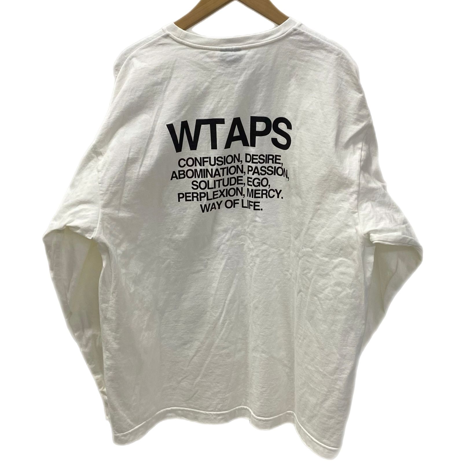 ダブルタップス W)taps 23SS イングレディエント ロングスリーブ T 