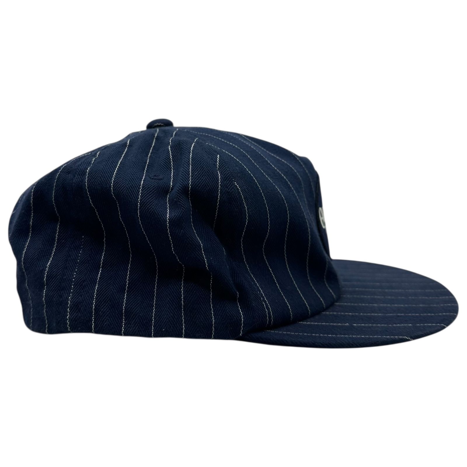テンダーロイン　ネイビー ストライプキャップ TENDERLOIN 'T-TRUCKER CAP SO'トラッカーキャップ ストライプ