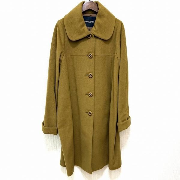 wnc インゲボルグ INGEBORG コート アウトレット カーキ系 ロング  