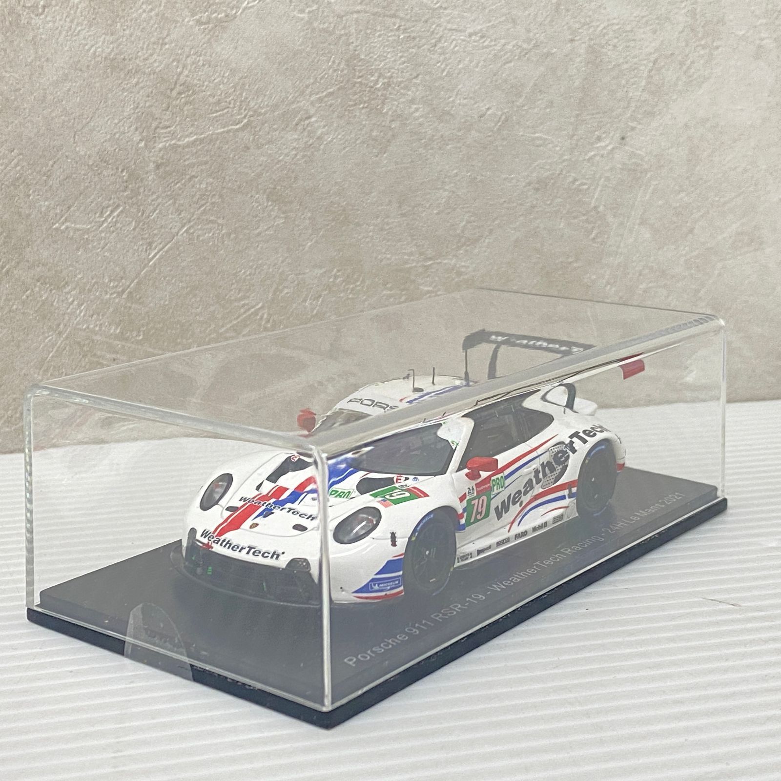 スパーク 1/43 Porsche 911 RSR-19 WeatherTech Racing 24H Le Mans