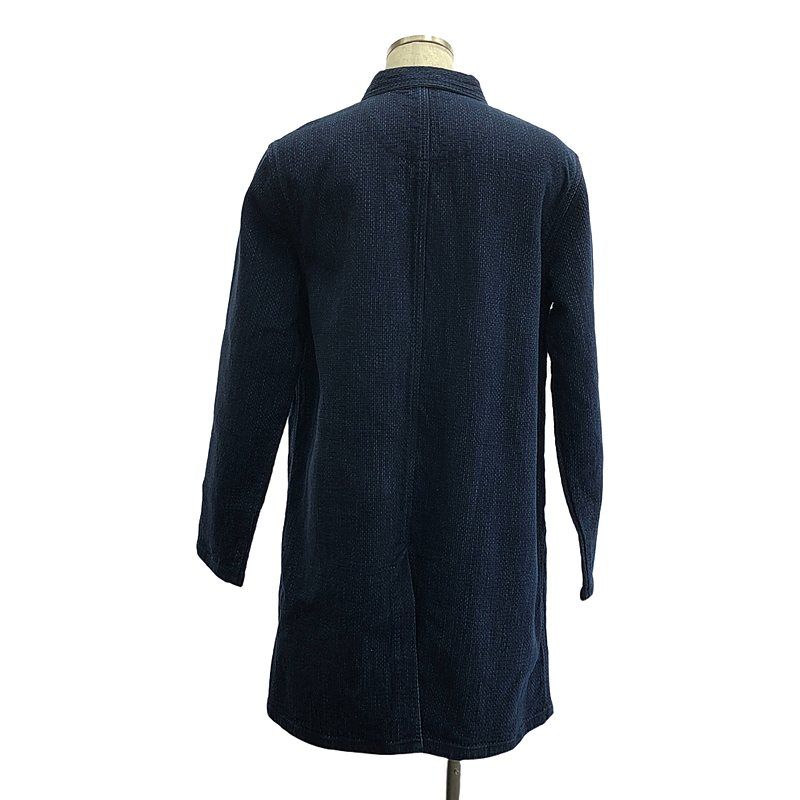 Blue Trick / ブルートリック | メンズ 剣道生地 ロングコート 刺し子