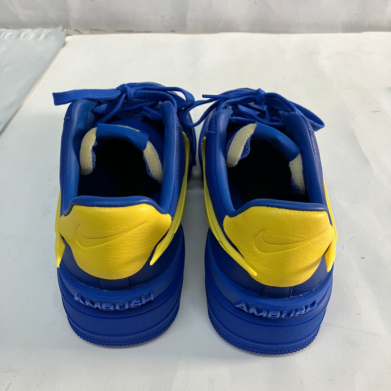 AMBUSH × Nike Air Force 1 Low Game Royal and Vivid Sulfur アン