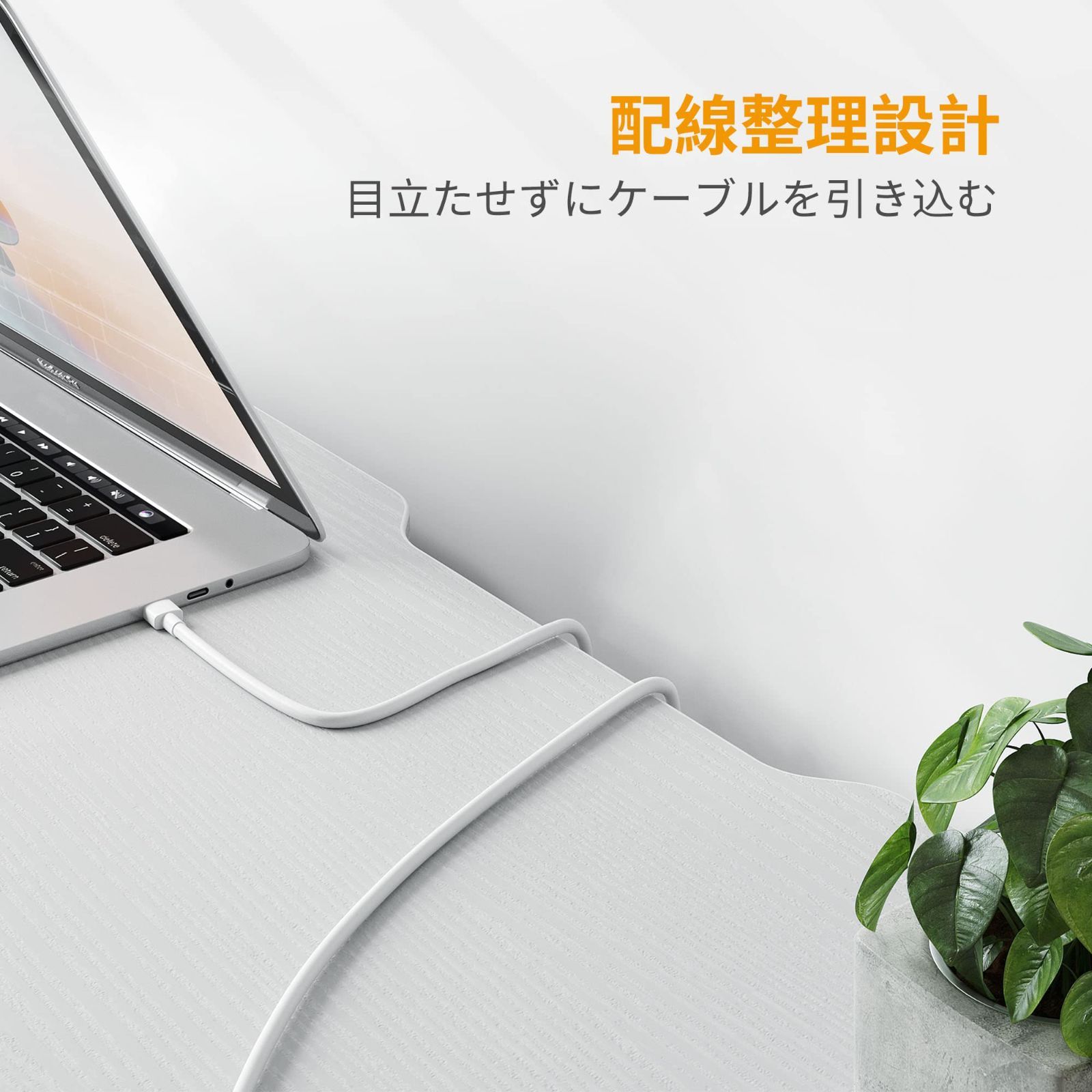 人気商品】CubiCubi デスク 収納袋付き ラック付き 勉強机 一人暮らし