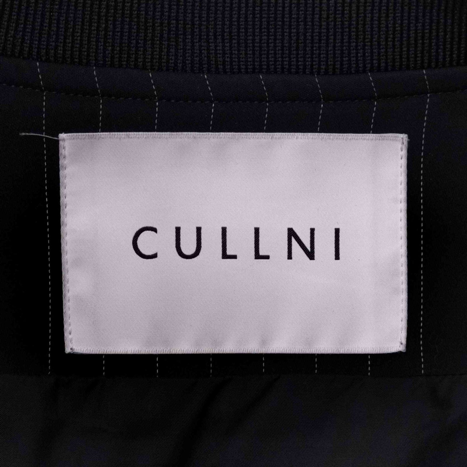 クルニ CULLNI 22SS 別注 変形ジップストライプブルゾン メンズ JPN：1