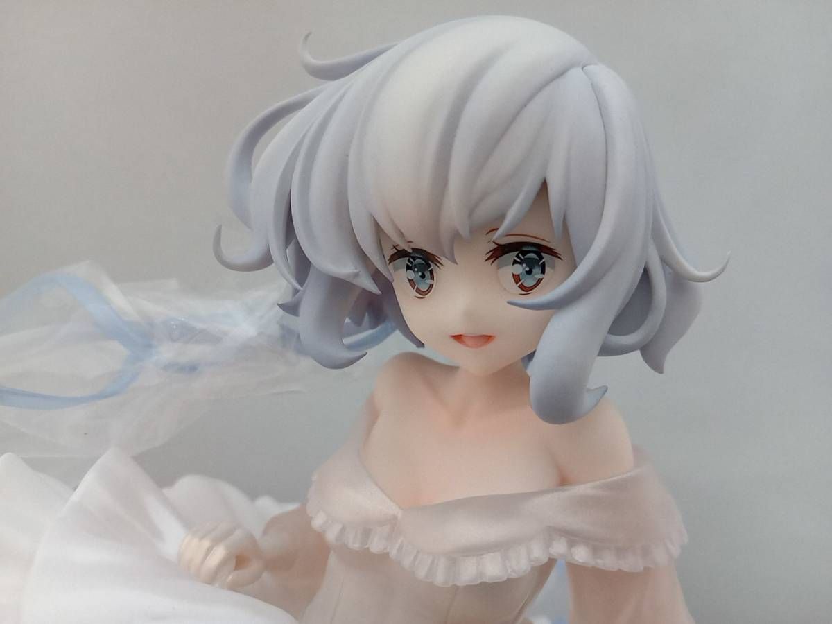 【中古】フリュー F:NEX 紺野純子 ウエディングドレス 1/7 未開封品 ゾンビランドサガ リベンジ[97][240097220037] 紺野純子 -ウエディングドレス- 1/7スケールフィギュア』ホビー