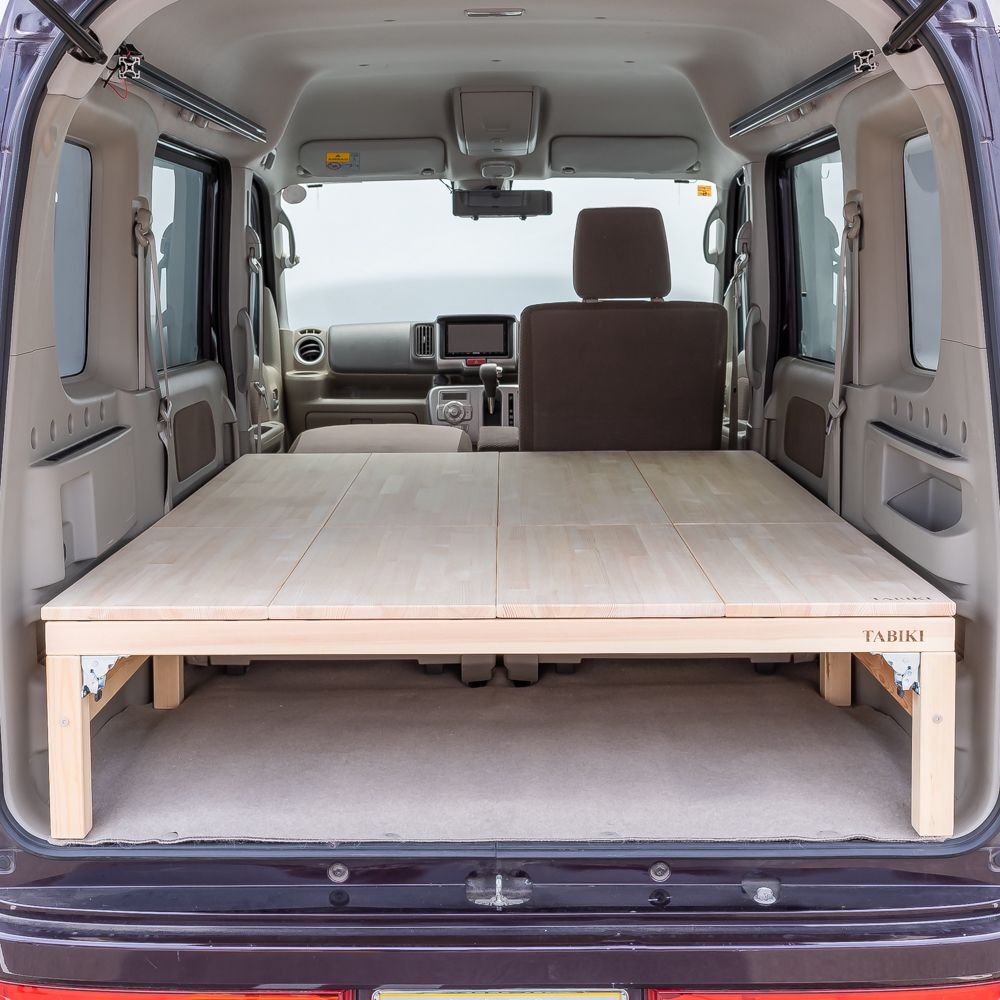 エブリイ ワゴン ベッドキット DA17W用 TABIKI 車中泊 車内用 車中