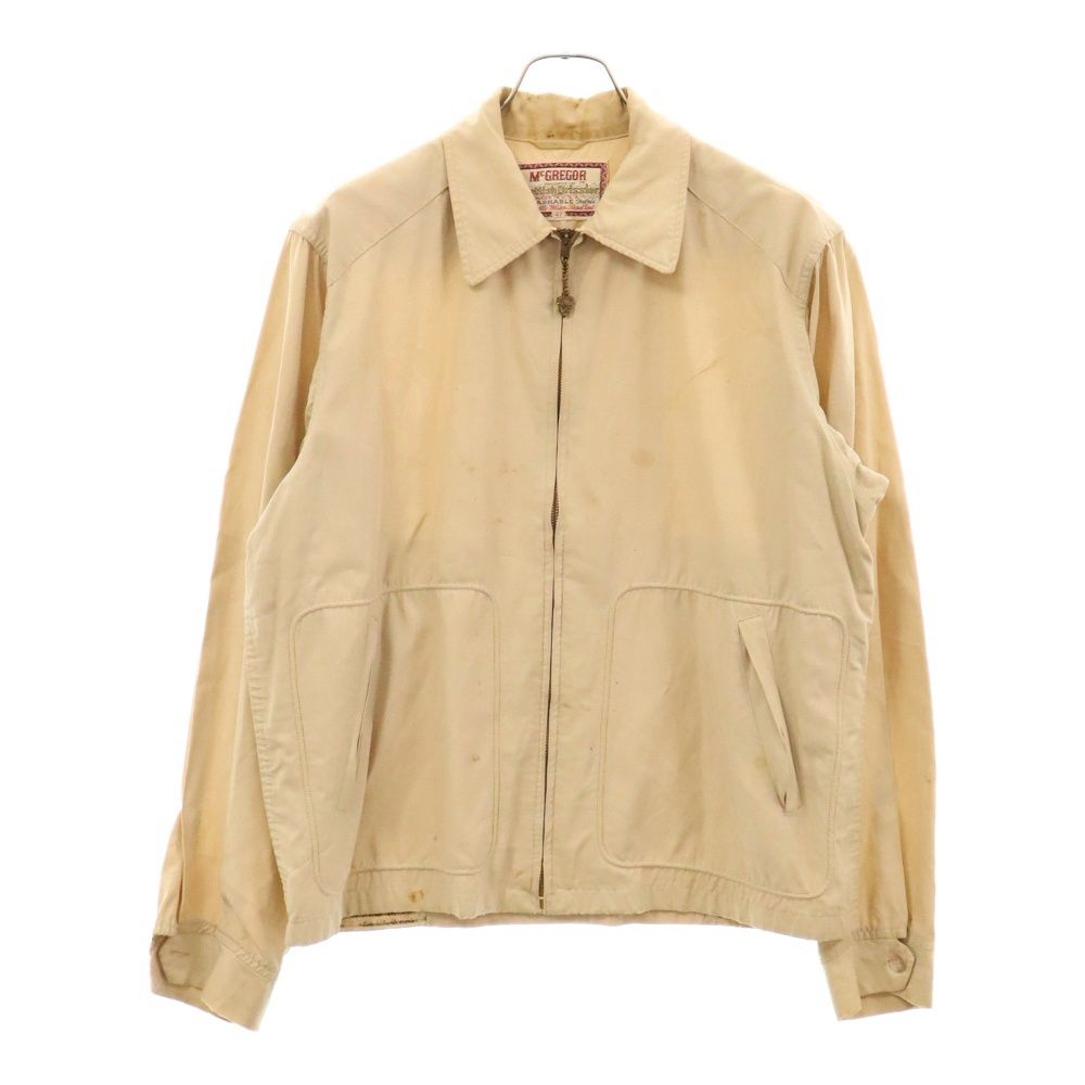 60年代 McGregor drizzler ベージュ ビンテージ マクレガー 60s VTG/USED Mcgregor Drizzler マクレガー ドリズラー